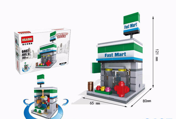 Mini Street Retail Store Miniature