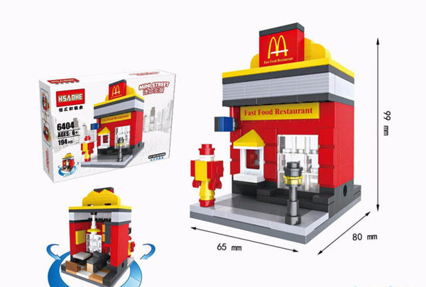 Mini Street Retail Store Miniature