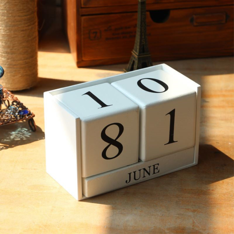 Calendar Wood Miniatures