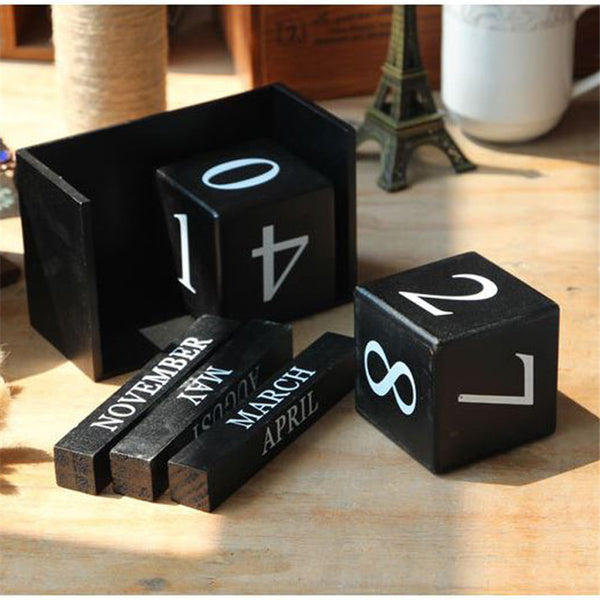 Calendar Wood Miniatures