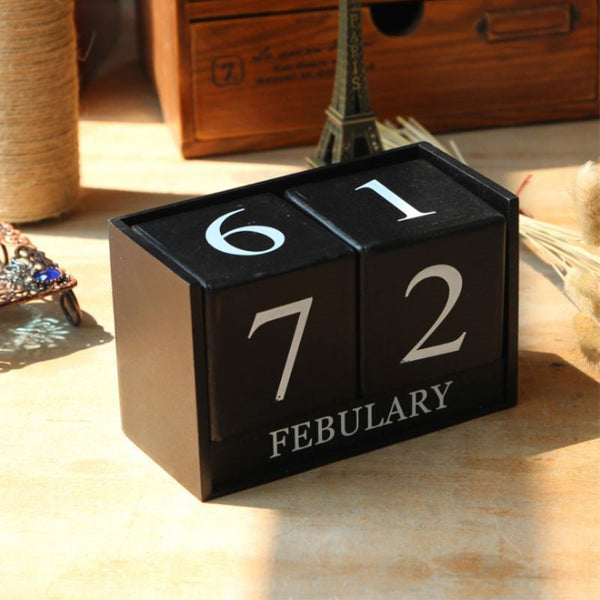 Calendar Wood Miniatures