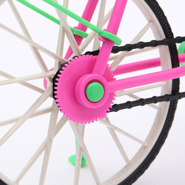 Detachable Plastic Bicycle Miniature