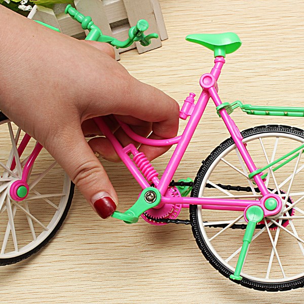 Detachable Plastic Bicycle Miniature
