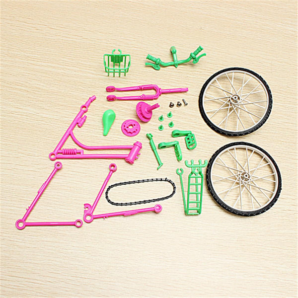 Detachable Plastic Bicycle Miniature