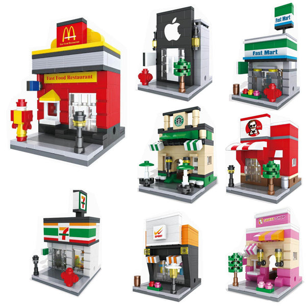 Mini Street Retail Store Miniature