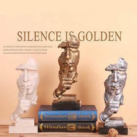 Human Model Face Figurine