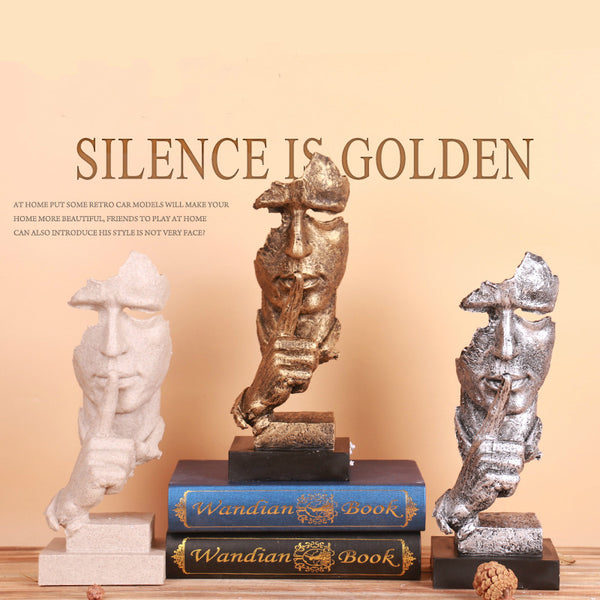 Human Model Face Figurine