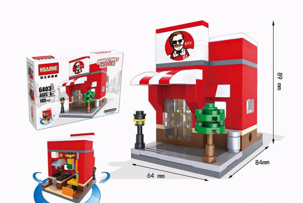 Mini Street Retail Store Miniature